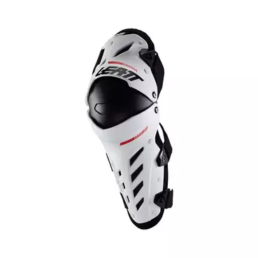 Leatt Dual Axis Jr Knee Guard White Черный