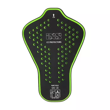 Ixs Ccs Lv2 Back Protector Black Green Черный