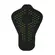 Ixs Ccs Lv2 Back Protector Black Green Черный