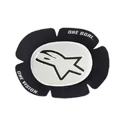 Alpinestars Gp Sport Evo Knee Slider White Белый