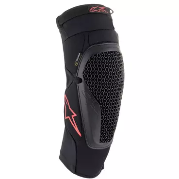 Alpinestars Bionic Flex Knee Protectors Black Red(pair) Черный