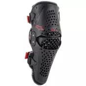 Alpinestars Sx-1 V2 Knee Protector Black Red Черный
