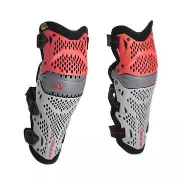 Acerbis Impact Pro Knee Guards Red Grey Красный