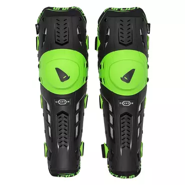 Ufo Crypton Knee Guards Black Green Зеленый