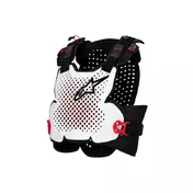 Alpinestars A-4 Plasma Chest Protector Black White Белый