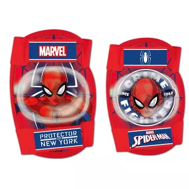 MARVEL Spider Man Ellbogen-/Knieschutz-Set Красный