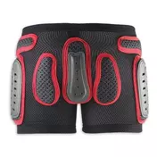 Protective shorts Moto Cross Enduro Ufo PADDED SHORT White