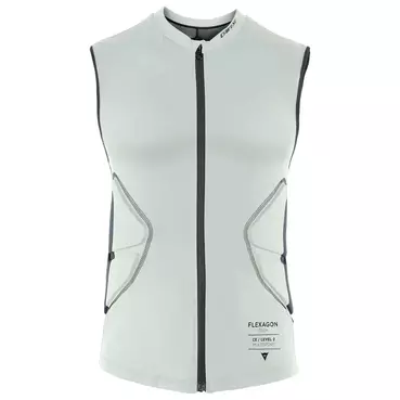 DAINESE SNOW Flexagon Frauenschutzweste Puritan Gray / Stretch Limo
