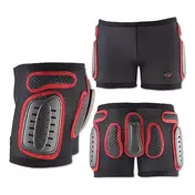 Protective shorts Moto Cross Enduro Ufo PADDED SHORT Black