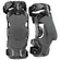 Podmx K8 3.0 Carbon Knee Guards Black Graphite Серый
