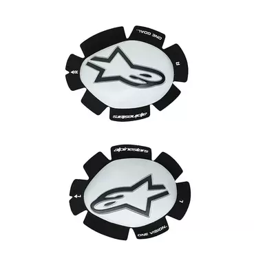 Alpinestars Gp Plus Knee Slider White Белый