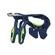 Leatt 4.5 Neck Brace Blue Черный