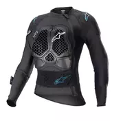 Alpinestars Stella Bionic Action V2 мотокуртка Cyan Черный