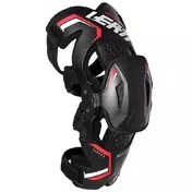 Leatt X Frame Knee Guards Pair Black Red Черный