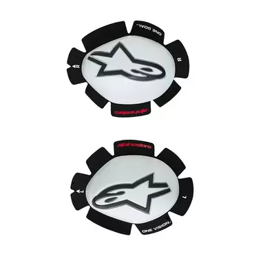 Alpinestars Gp Tech Knee Slider White Белый