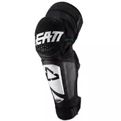 Leatt 3df Hybrid Ext Knee Guards White Black Белый