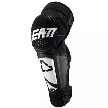 Leatt 3df Hybrid Ext Knee Guards White Black Белый