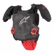 Alpinestars A-5 V2 Youth Chest Protector Black Red Черный