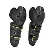 Acerbis Profile 2.0 Knee Guards Black Yellow Черный