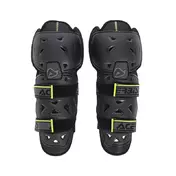 Acerbis Profile 2.0 Knee Guards Black Yellow Черный
