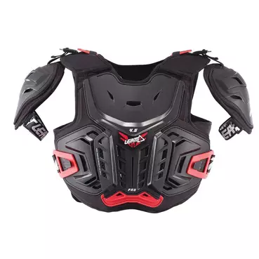 Leatt 4.5 Pro Chest Protector Black Red Красный