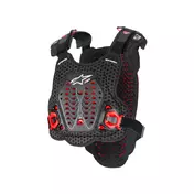 Alpinestars A-5 Plasma Chest Protector Black Red Черный