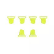 Alpinestars Snap Buckles Set Bionic 10/7 Yellow Желтый