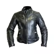 Helstons Pat Women's Leather мотокуртка Black Черный