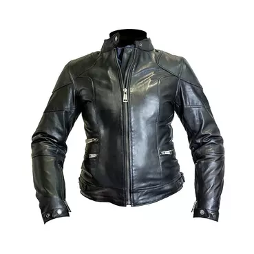 Helstons Pat Women's Leather мотокуртка Black Черный