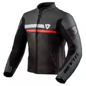 REVIT Mile lederjacke Красно-черный
