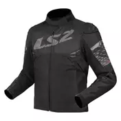 LS2 Textil Apex jacke Black / Dark / Grey