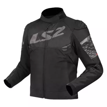LS2 Textil Apex jacke Black / Dark / Grey