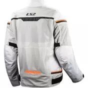 Ls2 Riva Lady мотокуртка Light Grey Hv Orange Серый