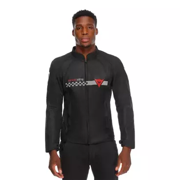 DAINESE Herosphere Air jacke Black / White Stripes / Red