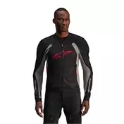 ALPINESTARS Troop-Air Rennjacke Black / Ash Grey / Bright Red