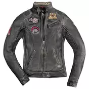 Women's Leather мотокуртка Holyfreedom Black Черный