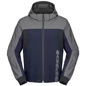SPIDI H2Out Kapuzenjacke Blue / Silver
