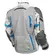 Klim Badlands Pro мотокуртка Grey Electric Blue Lemo Синий