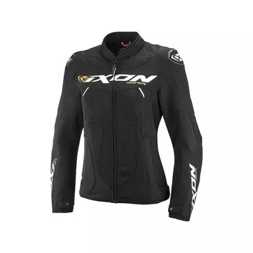 Ixon Ionix Lady мотокуртка Black White Белый