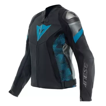Dainese Avro 5 Wmn Leather мотокуртка Teal Синий