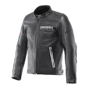 Dainese Leggenda Perforated Leather мотокуртка Black Черный