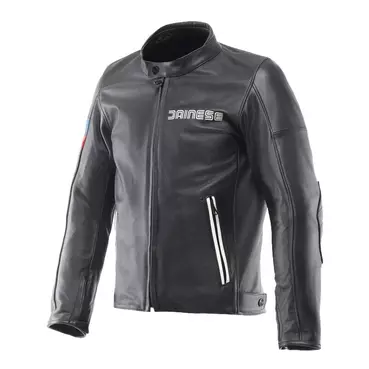 Dainese Leggenda Perforated Leather мотокуртка Black Черный