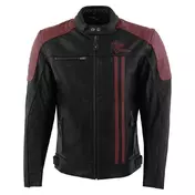 RUSTY STITCHES Cooper jacke Black / Maroon