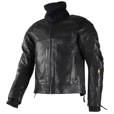 Rukka Aramen Leather мотокуртка Black Черный