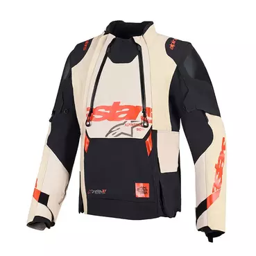 Alpinestars Halo Pro Drystar Xf Laminated мотокуртка Mastic Белый