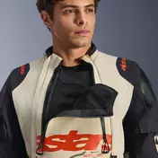 Alpinestars Halo Pro Drystar Xf Laminated мотокуртка Mastic Белый