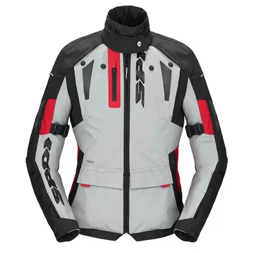 Spidi Crossmaster Lady H2out мотокуртка Grey Red Серый