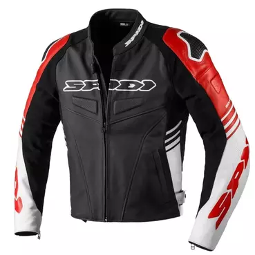 Spidi Track Warrior Leather мотокуртка Red Красный