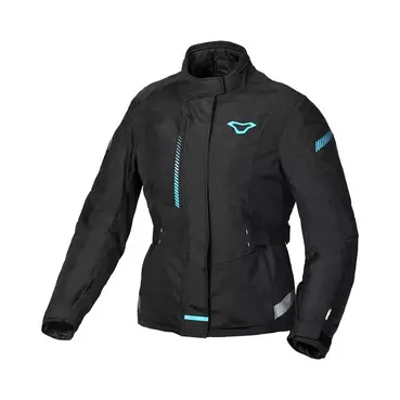 Macna Nivala Lady мотокуртка Black Aqua Зеленый