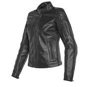 Dainese Nikita 2 Lady Leather мотокуртка Black Черный